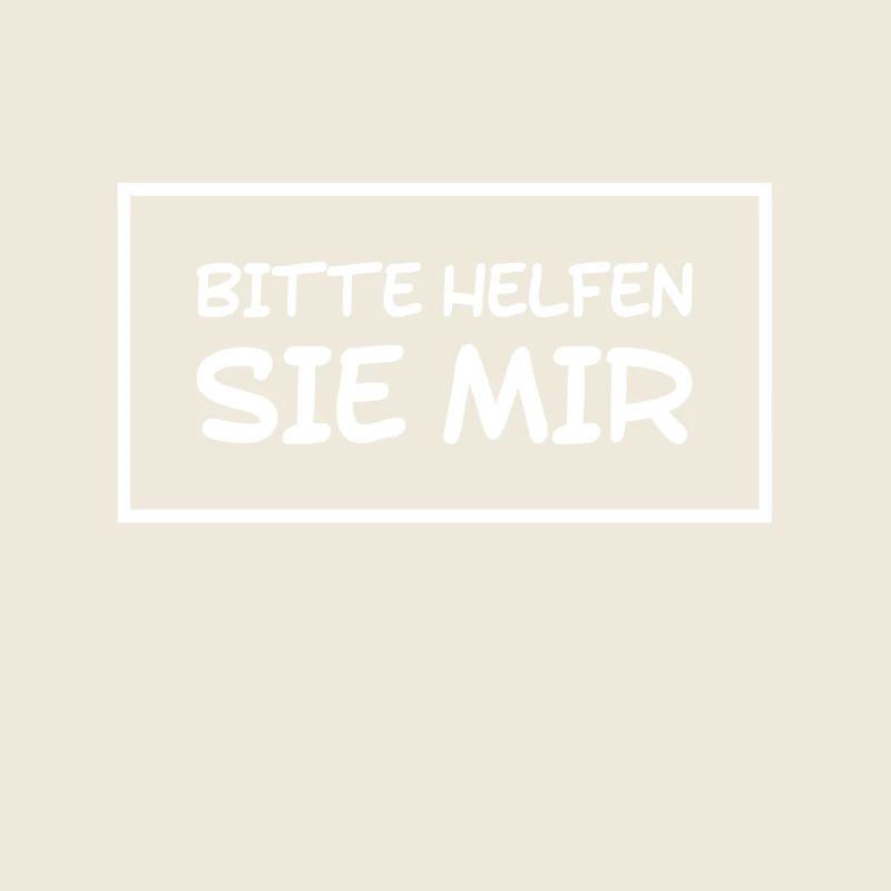 mit der Bitte um Hilfe