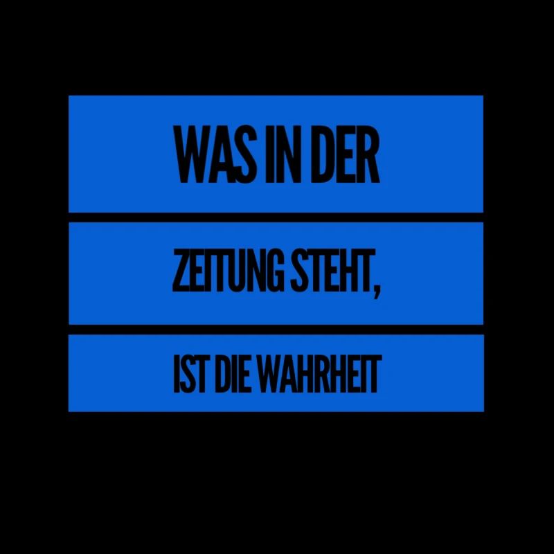 die Zeitung mag die Wahrheit