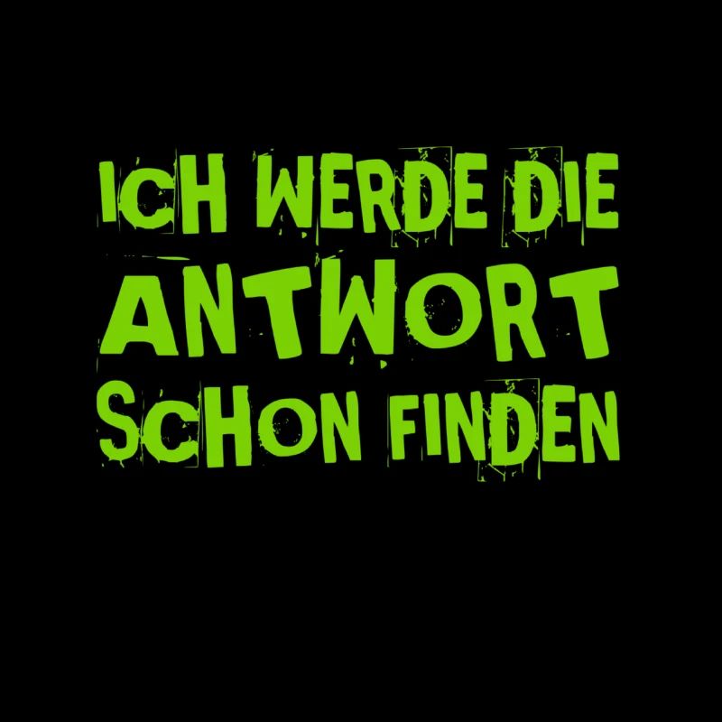 ich suche nach einer Antwort