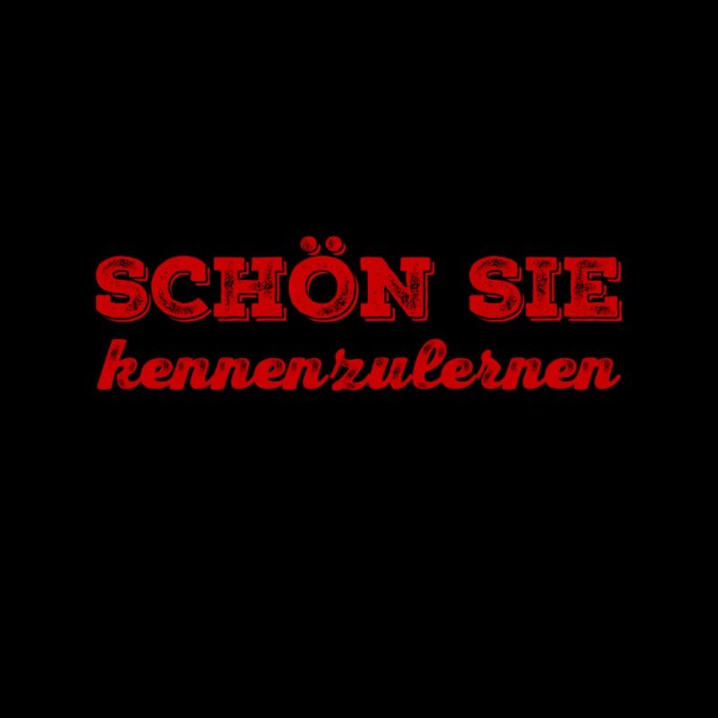 ich freue mich sie kennenzulernen