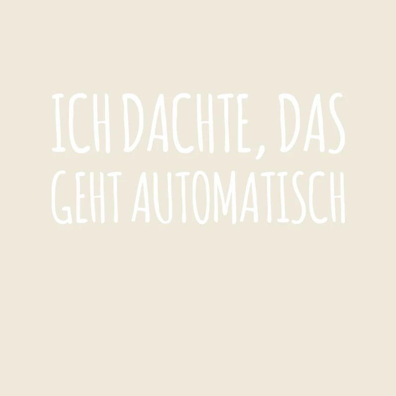 das geht nicht automatisch