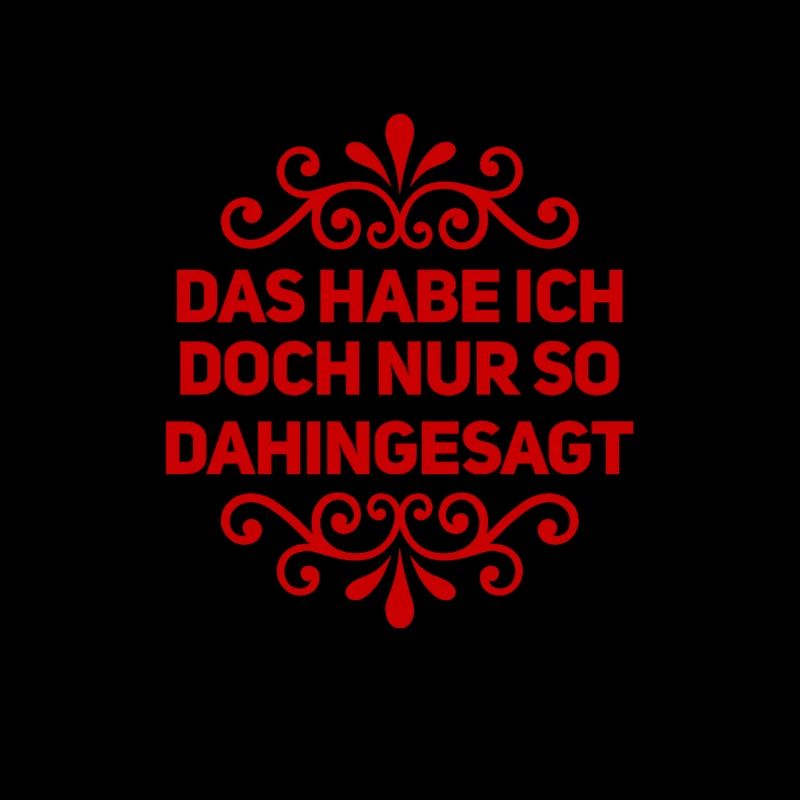 das war ohne Bedeutung