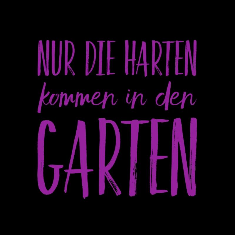 ich möchte in den Garten