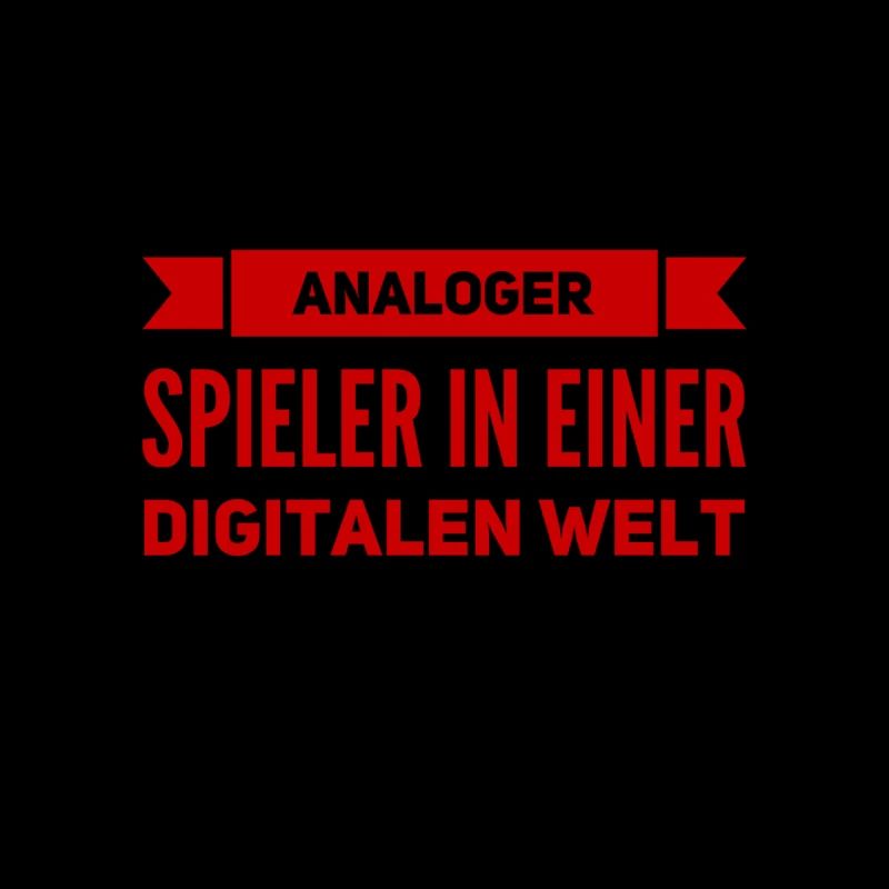 so sieht ein analoger Spieler aus
