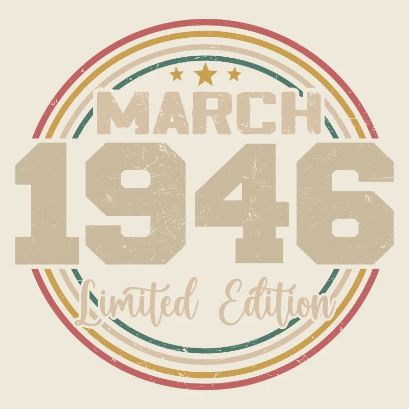 Awesome seit März 1946 Geburtstag 1946 Geschenk