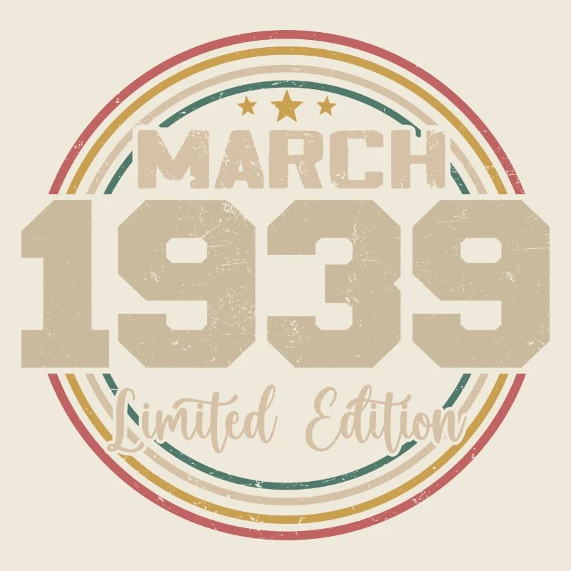 Awesome seit März 1939 Geburtstag 1939 Geschenk