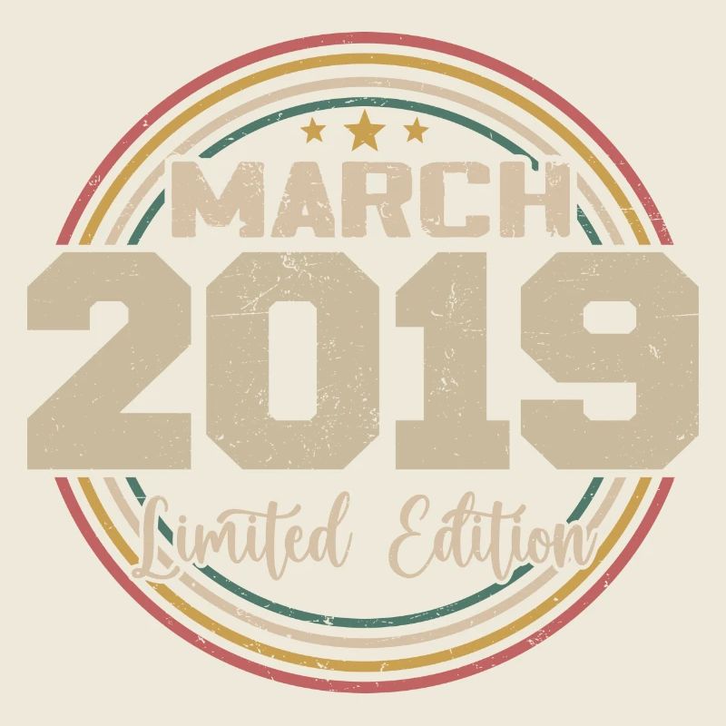 Awesome Since March 2019 Birthday 2019 Gift