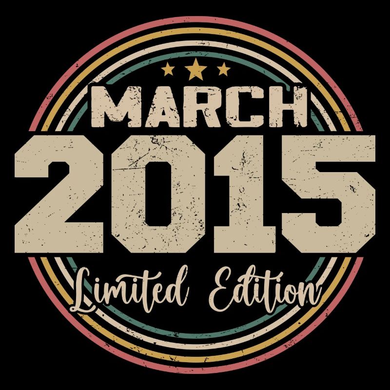 Génial Depuis Mars 2015 Anniversaire 2015 Cadeau