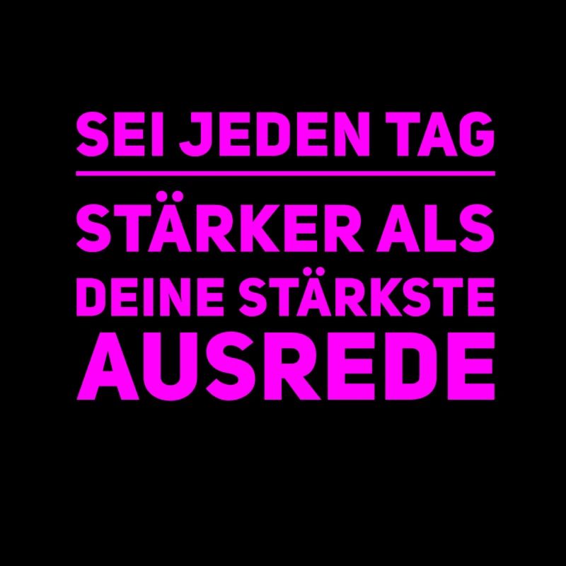 sei jeden Tag stärker