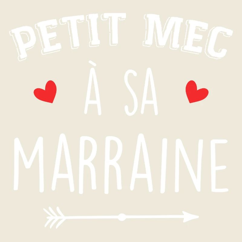 Petit mec à sa marraine