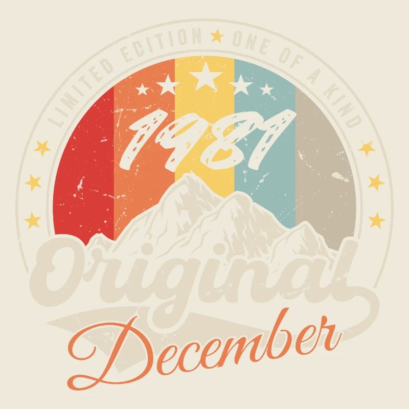 Vintage Birthday Gift - December 1981