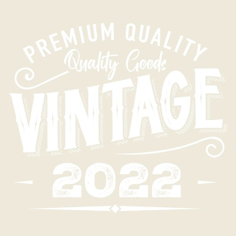 Vintage 2022 Original Retro Vintage Anniversary