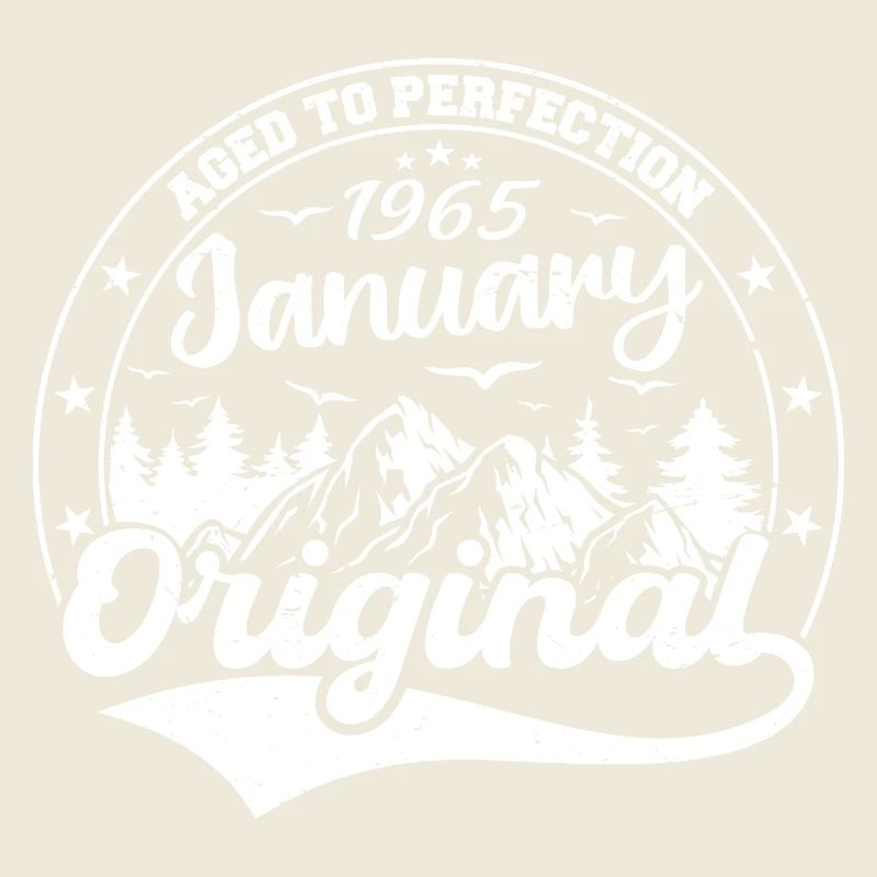 Januar 1965 Geburtstagsgeschenk Januar 1965