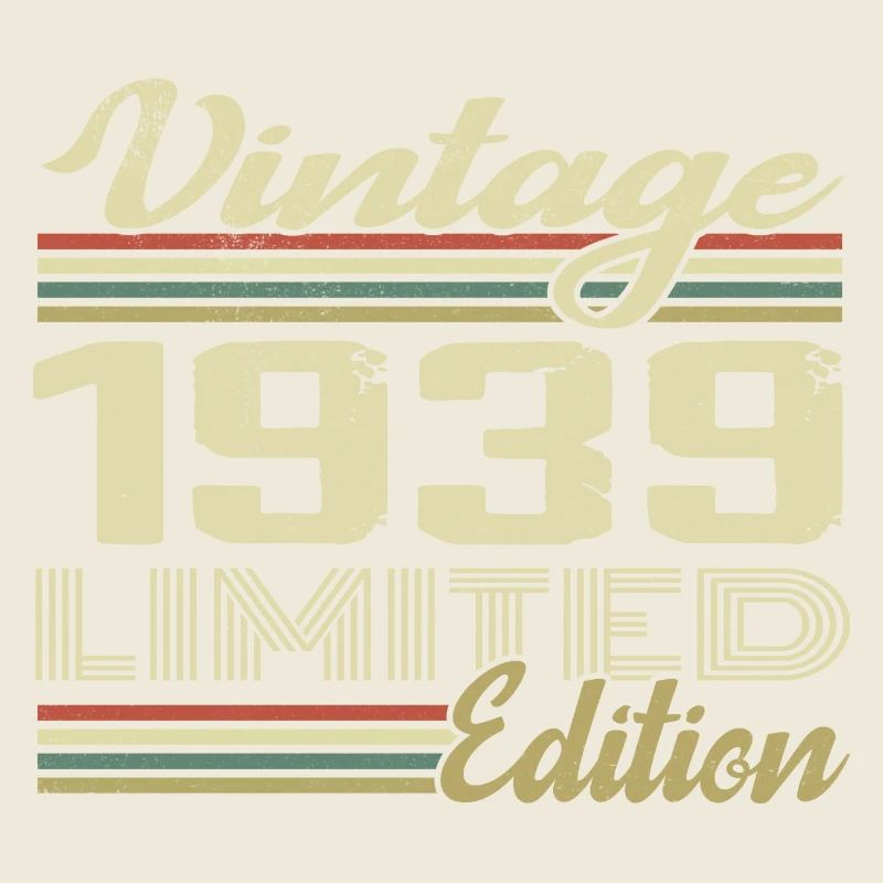 Birthday 85 Years Vintage 1939 Gift 1939