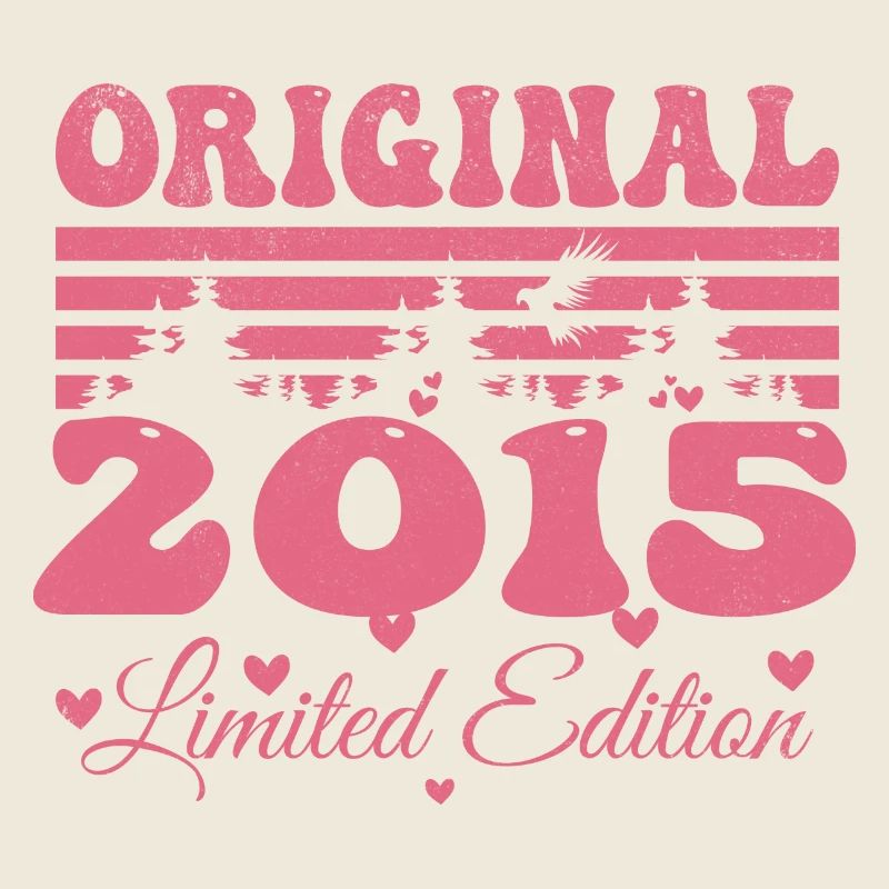 Women's 9th Anniversary Gift 2015 | Born in 2015