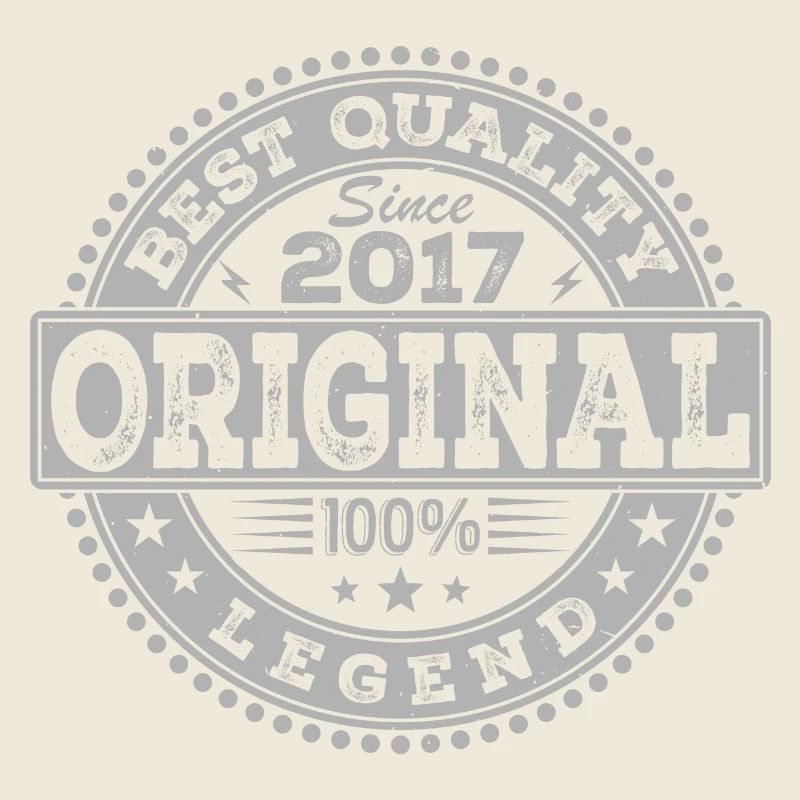 7. Geburtstag Original 2017 Vintage Geschenk