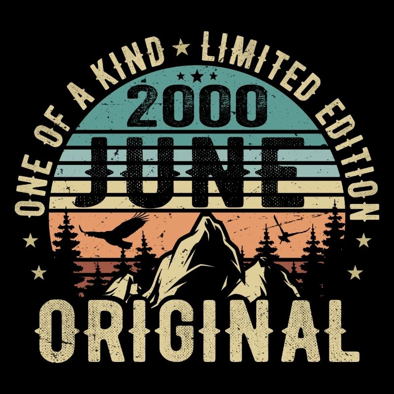 Legendär Seit Juni 2000 Geburtstag Geschenk 2000