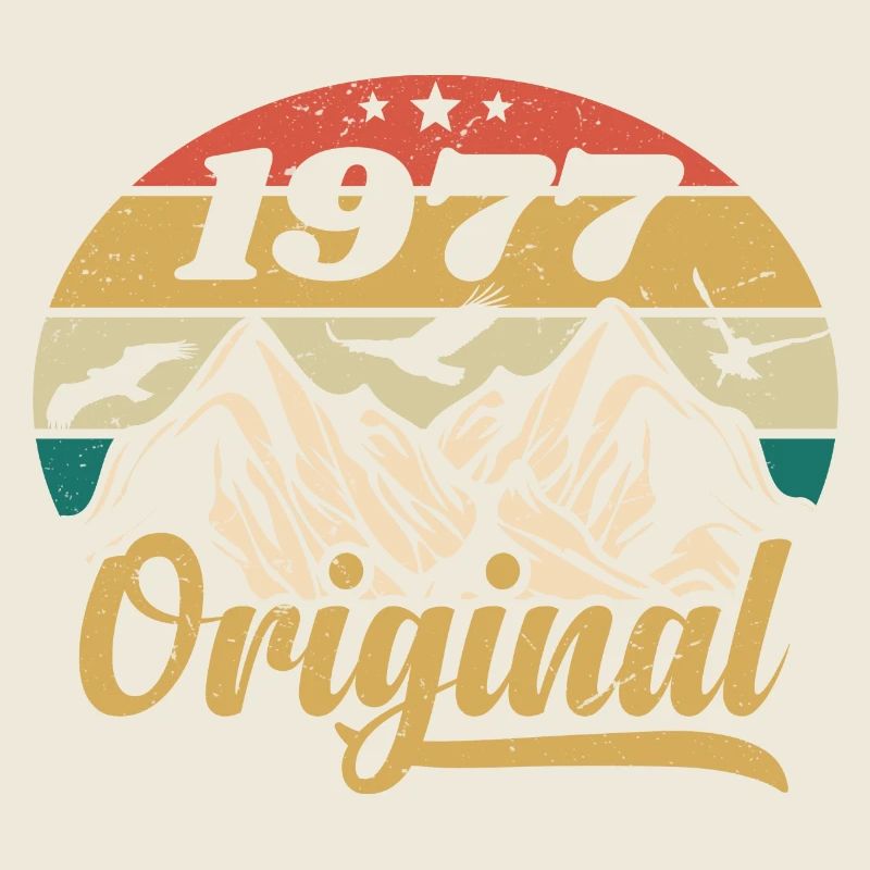 Original 1977 Vintage Geburtstagsgeschenk 1977