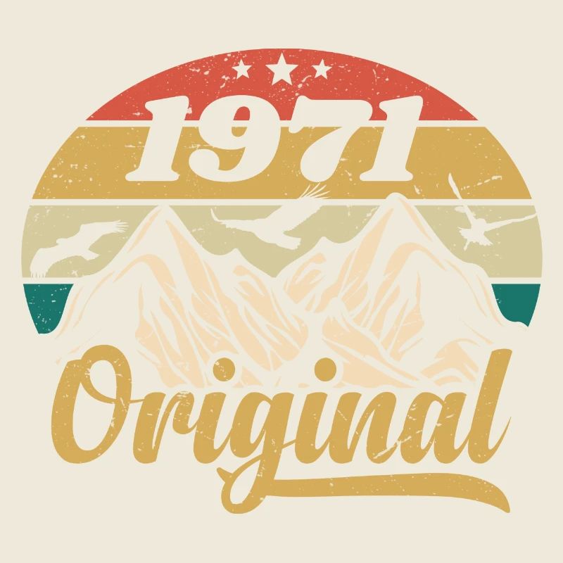 Original 1971 Vintage Geburtstagsgeschenk 1971