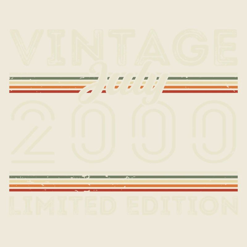 Juli 2000 Juli Geburtstagsgeschenk Juli 2000