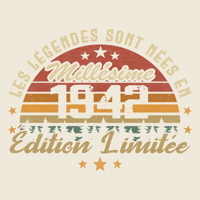 Millésime 1942 Cadeau 82e Anniversaire 82 ans