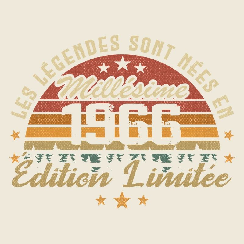 Millésime 1966 Cadeau 58e Anniversaire 58 ans