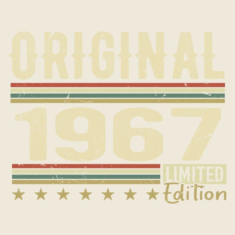 Original 1967 - Retro 1967 Geburtstagsgeschenk