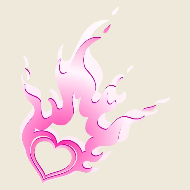 coeur brûlant