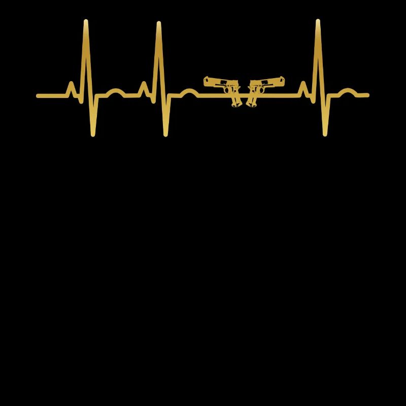 evolution ekg heartbeat pistole pistols weapon pol