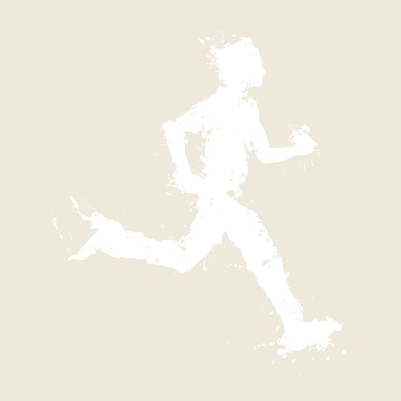 Running man - course à pied marathon