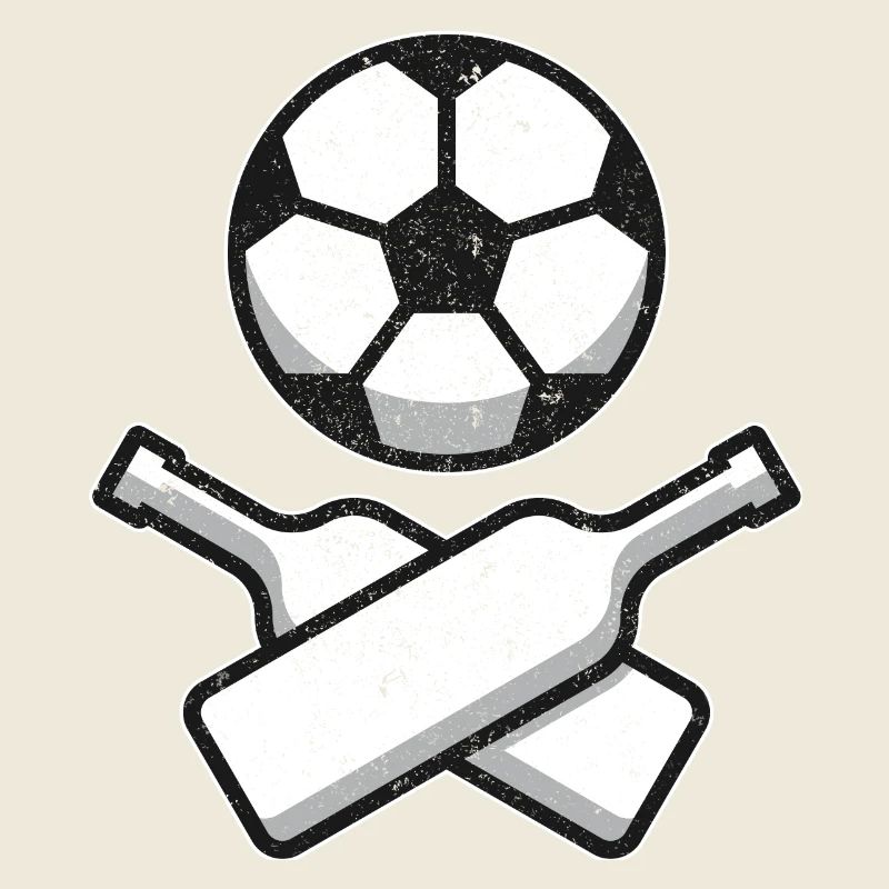 Fussball Skull & Bones