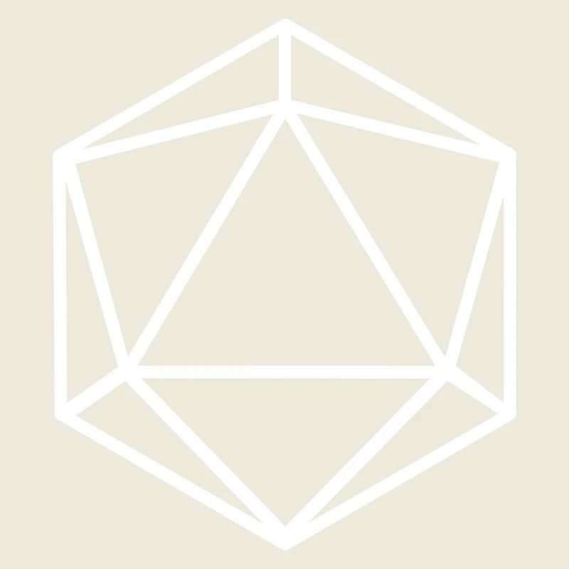 D20 D20 Dice Abstract