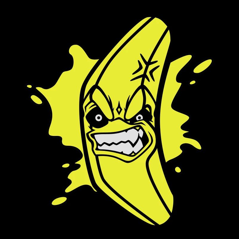 Angry banana