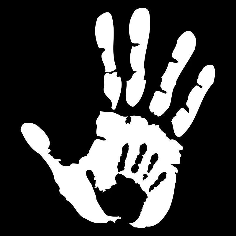 Bébé dans main - grossesse - bébé - enfant