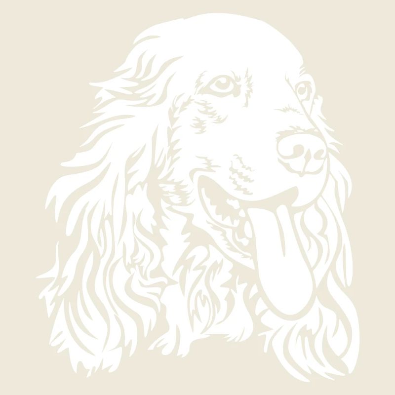 Cocker Spaniel Kopf "Black Edition"