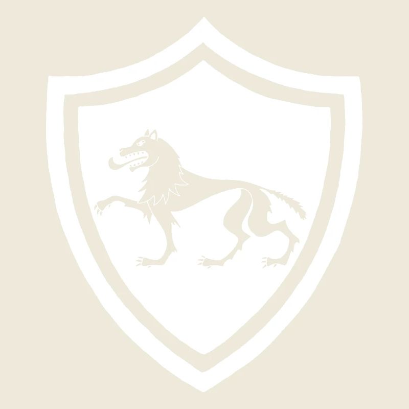 Symbole du loup blanc médiéval