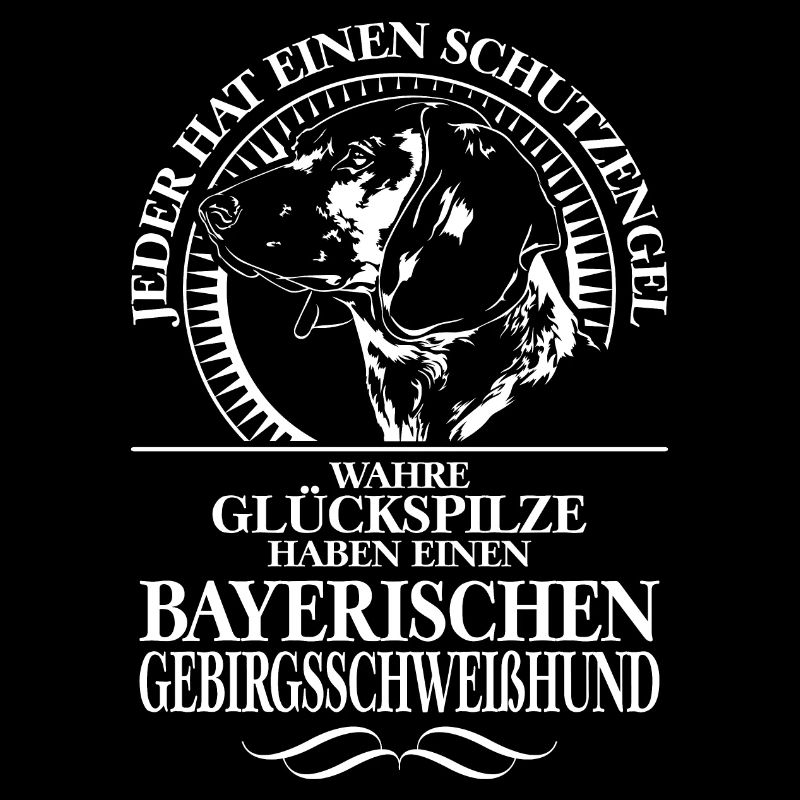 BAYERISCHER GEBIRGSSCHWEISSHUND Schutzengel Spruch
