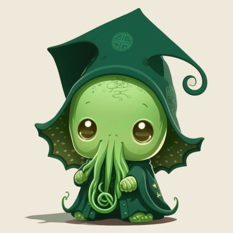 Un bébé mignon Cthulhu