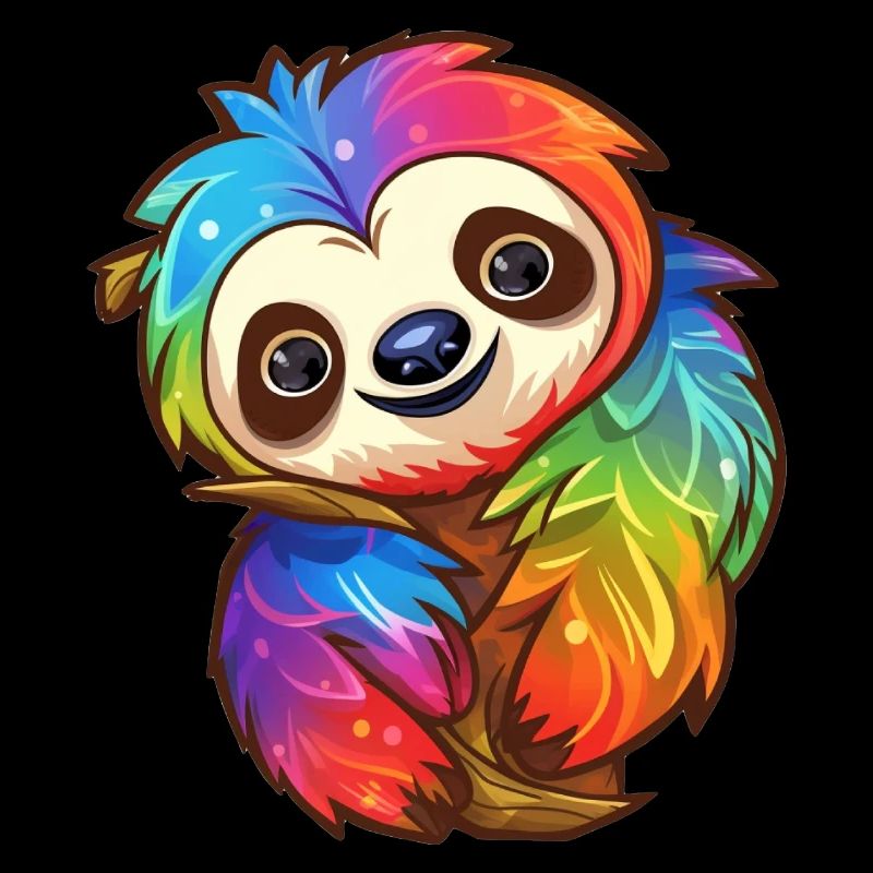 Cute sloth
