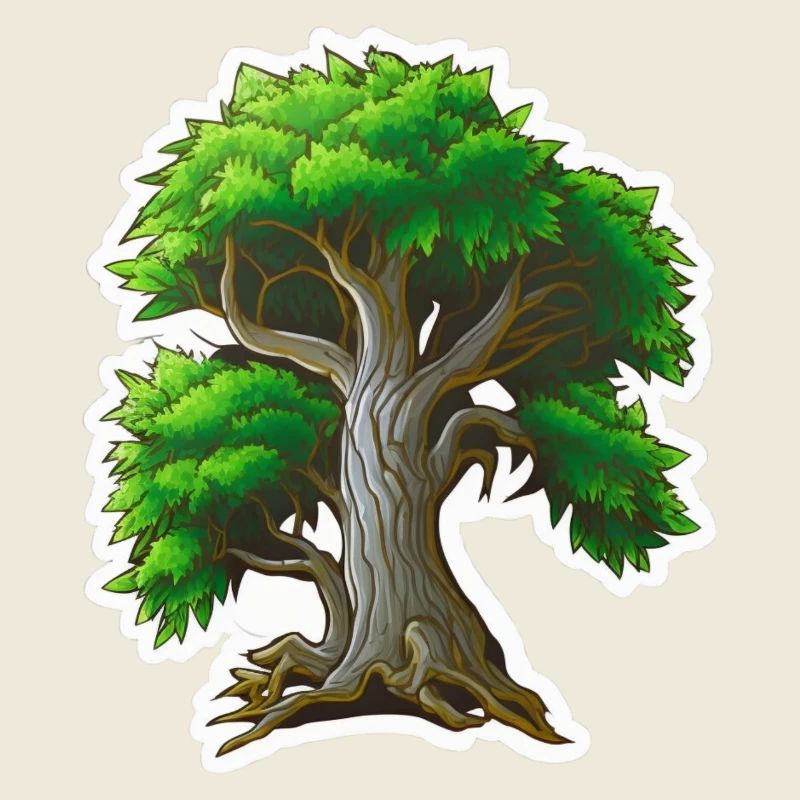 Lebenssäule: Der majestätische Baum