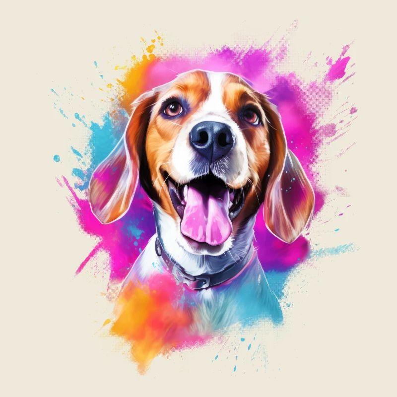 Beagle avec des lunettes de soleil