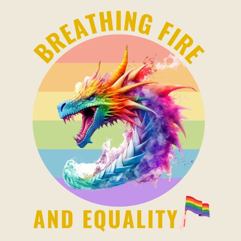 Gay pride - Breathing fire and equality