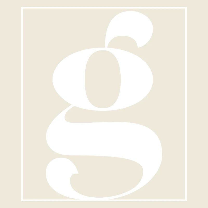 Buchstaben-Alphabet g