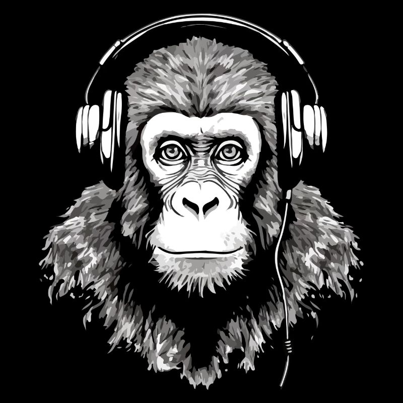 Chita, der audiophile Affe