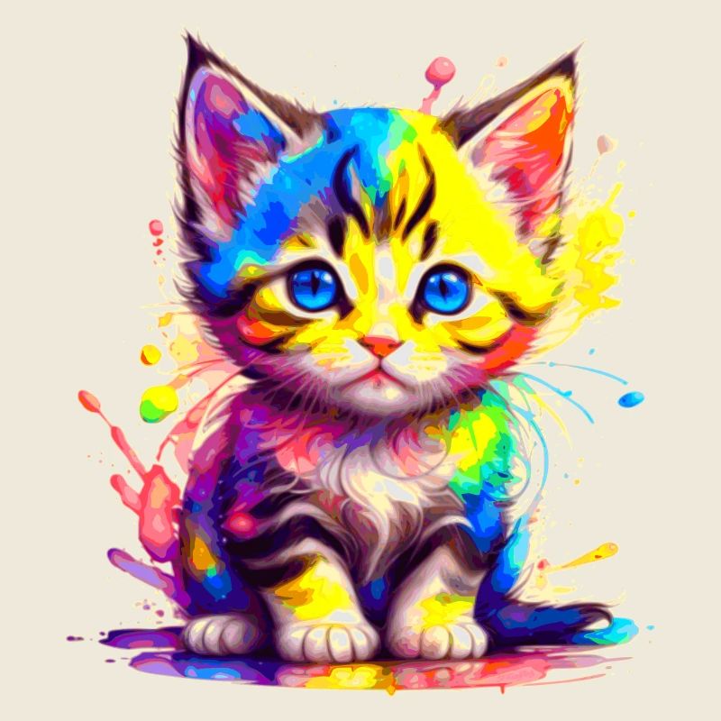 Rainbow Kitty