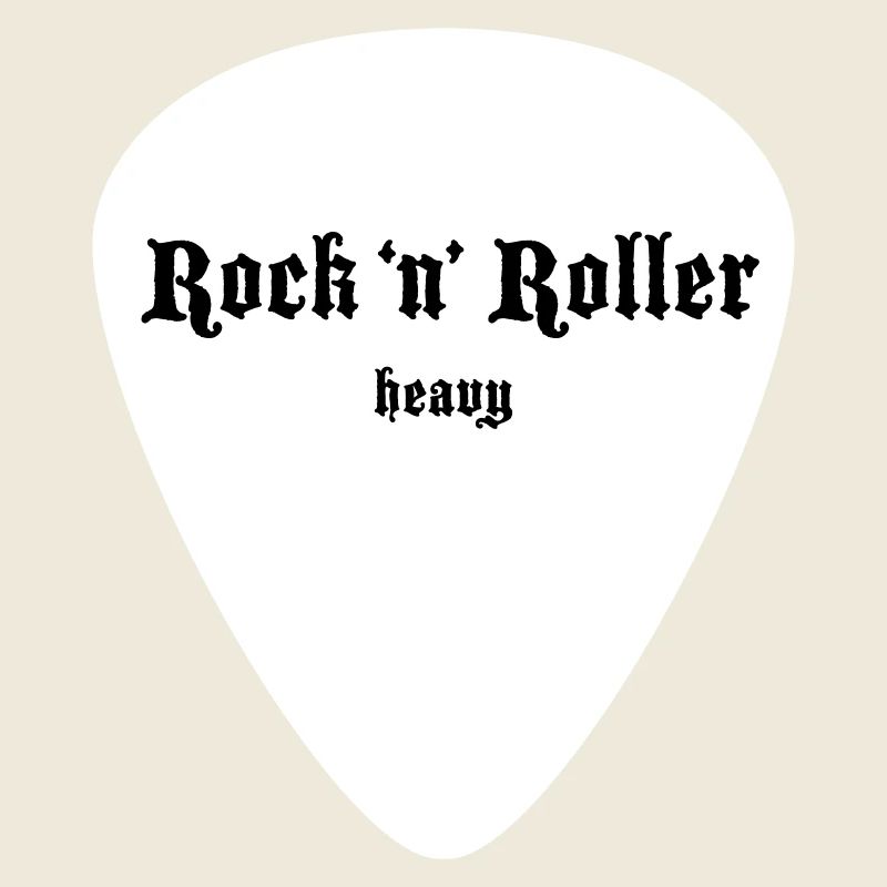 Plectrum Large White