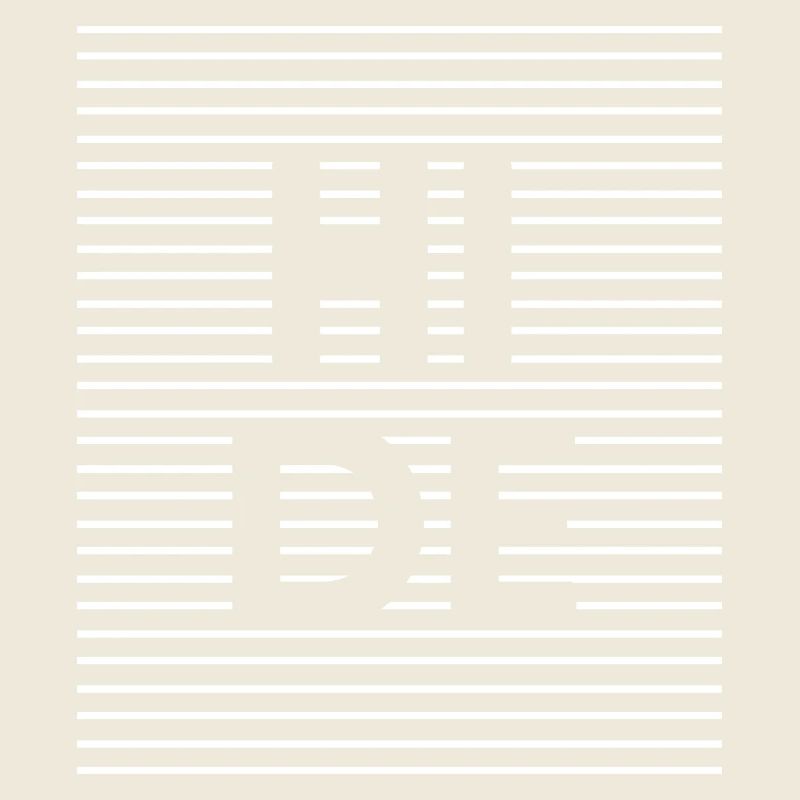 Optical Illusion Line Art: HIDE Design