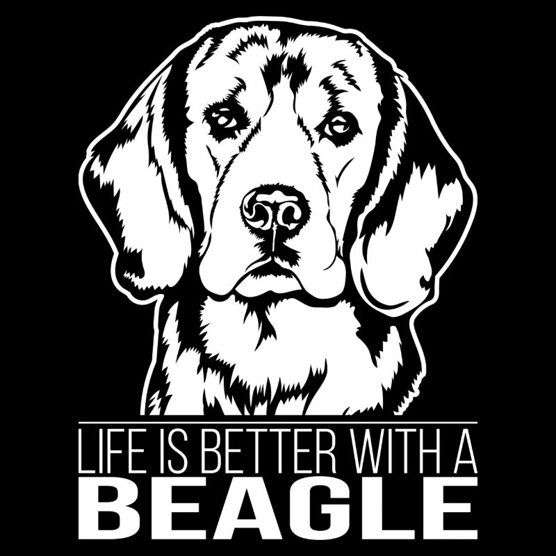 La vie de beagle est meilleure Chien Chiens Chiens Wilsigns