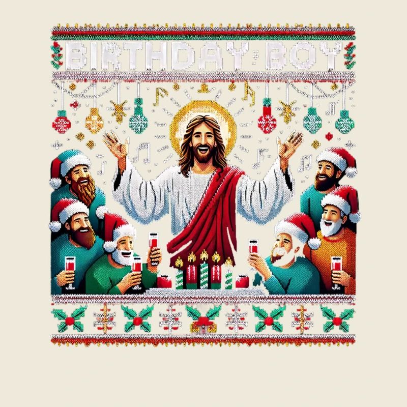 Jésus-Christ Anniversaire Garçon Laid Noël