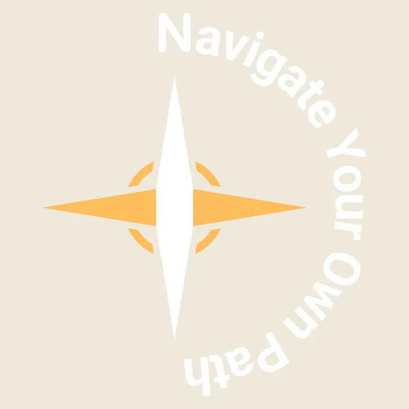 Navigate Your Own Path - Compass Design